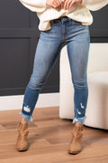 Kenna High Rise Ankle Skinny