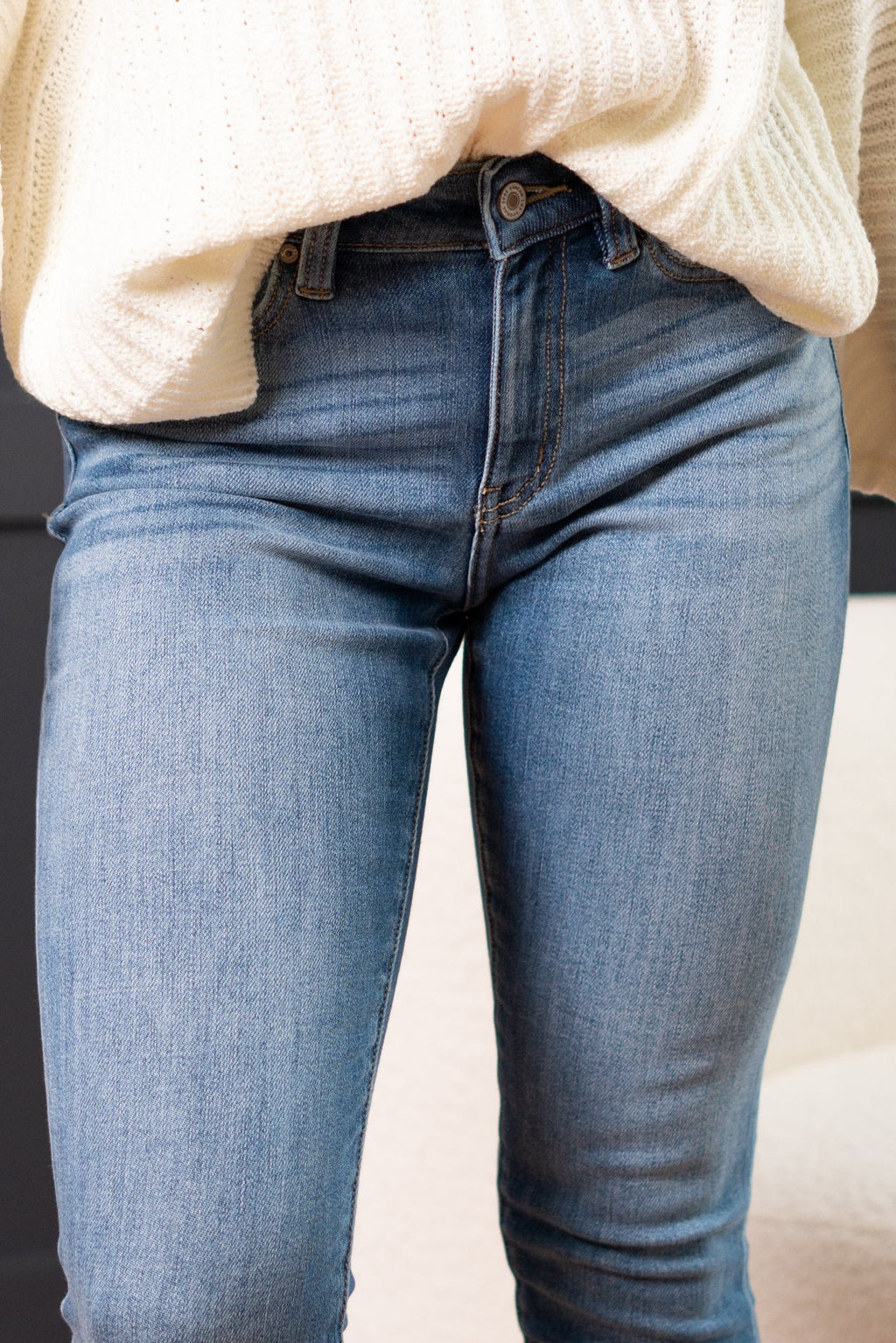 Kenna High Rise Ankle Skinny
