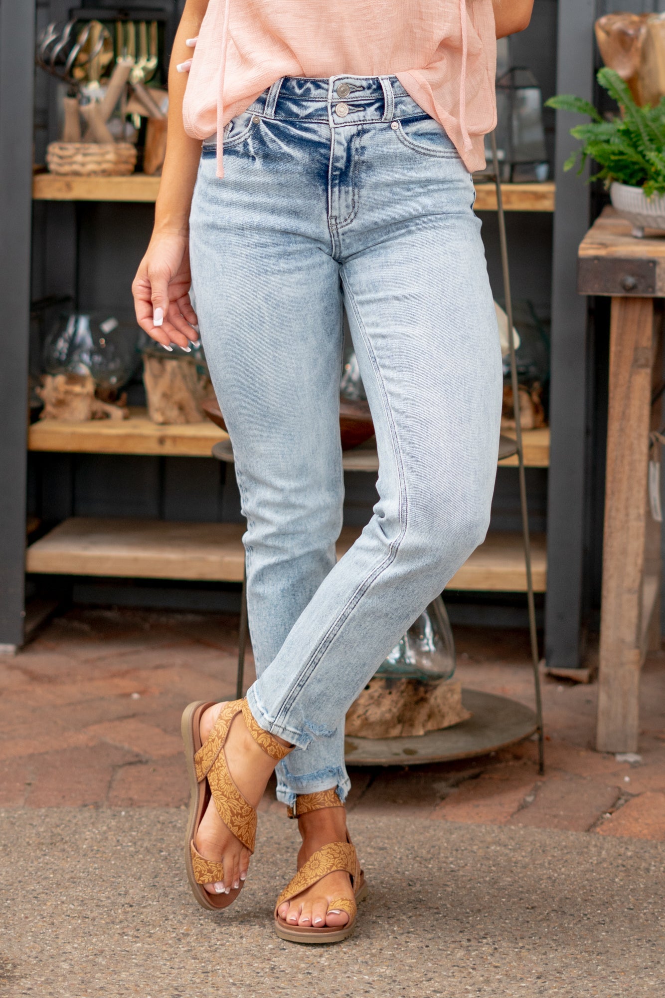 Cadence Ultra High Rise Slim Straight