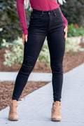 KanCan Aurelia Ultra High Rise Skinny Jeans Black