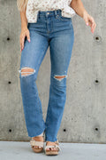 KanCan Meadow High Rise Distressed Boot Cut Regular & Plus Sizes
