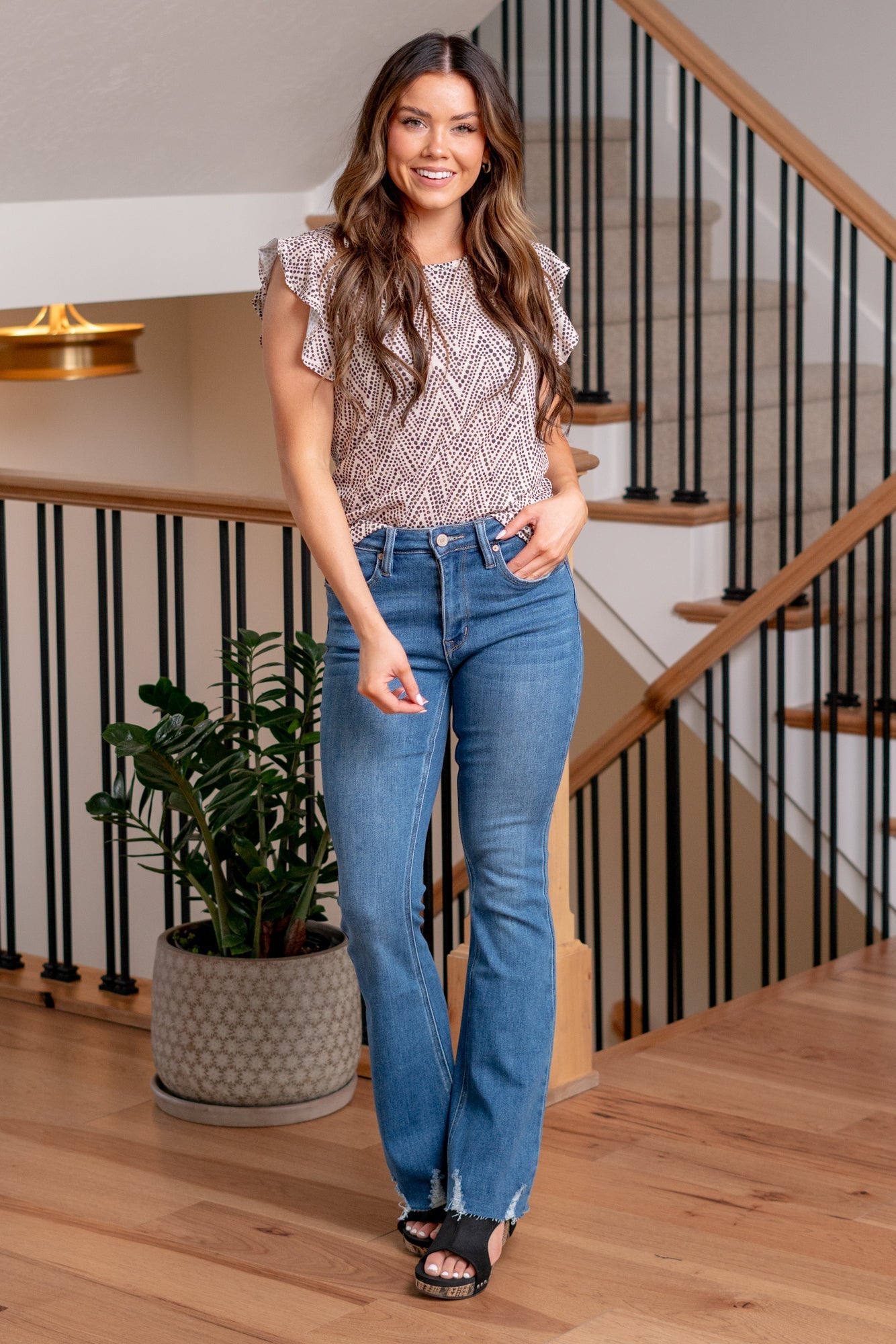 Brenda High Rise Boot Cut Regular & Plus Sizes
