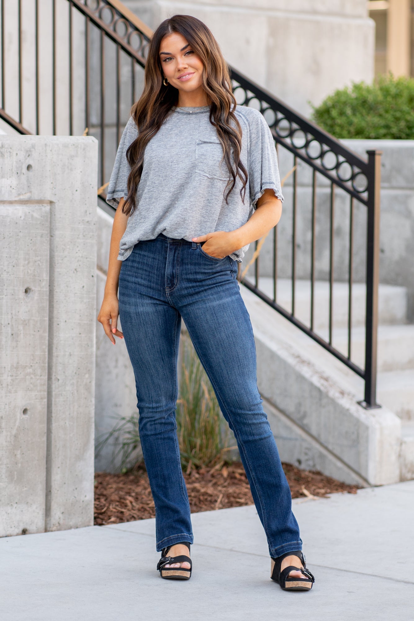 Madalynn High Rise Boot Cut