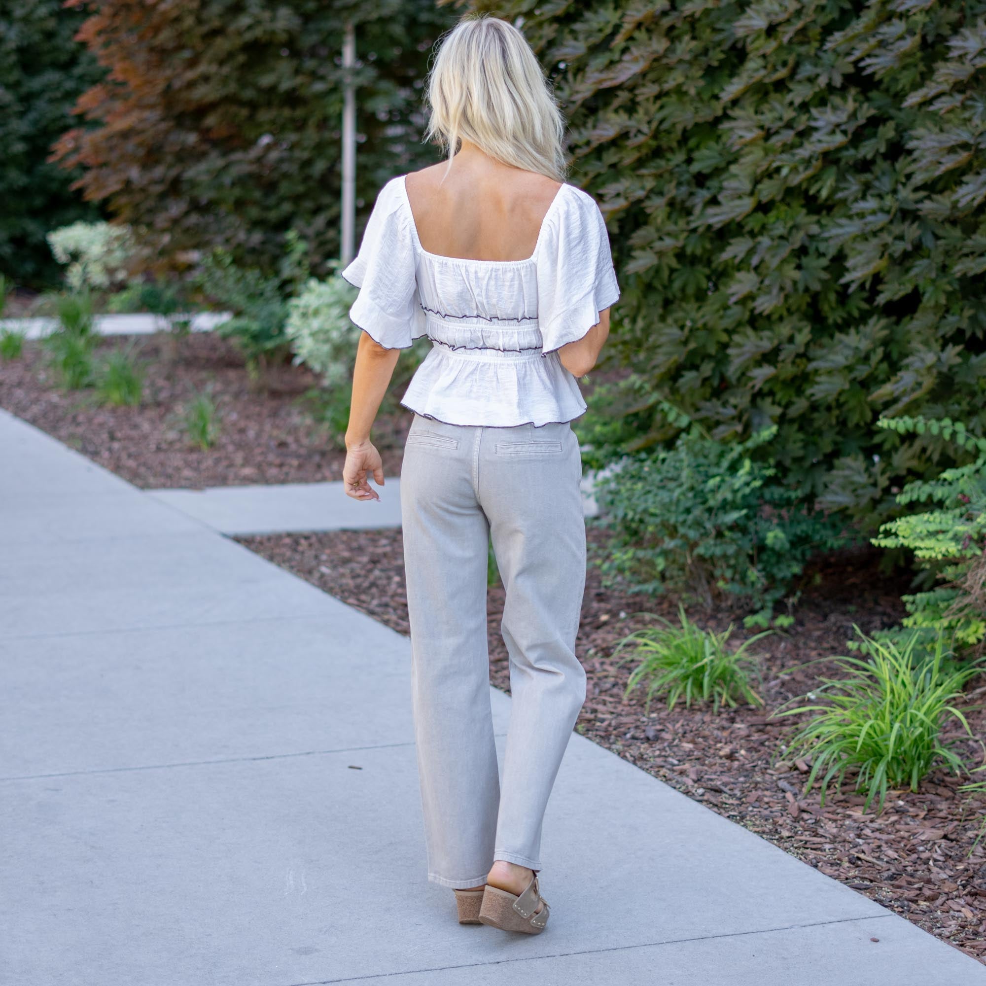 KanCan Low Slung Baggy Jeans with Drawcord Waist