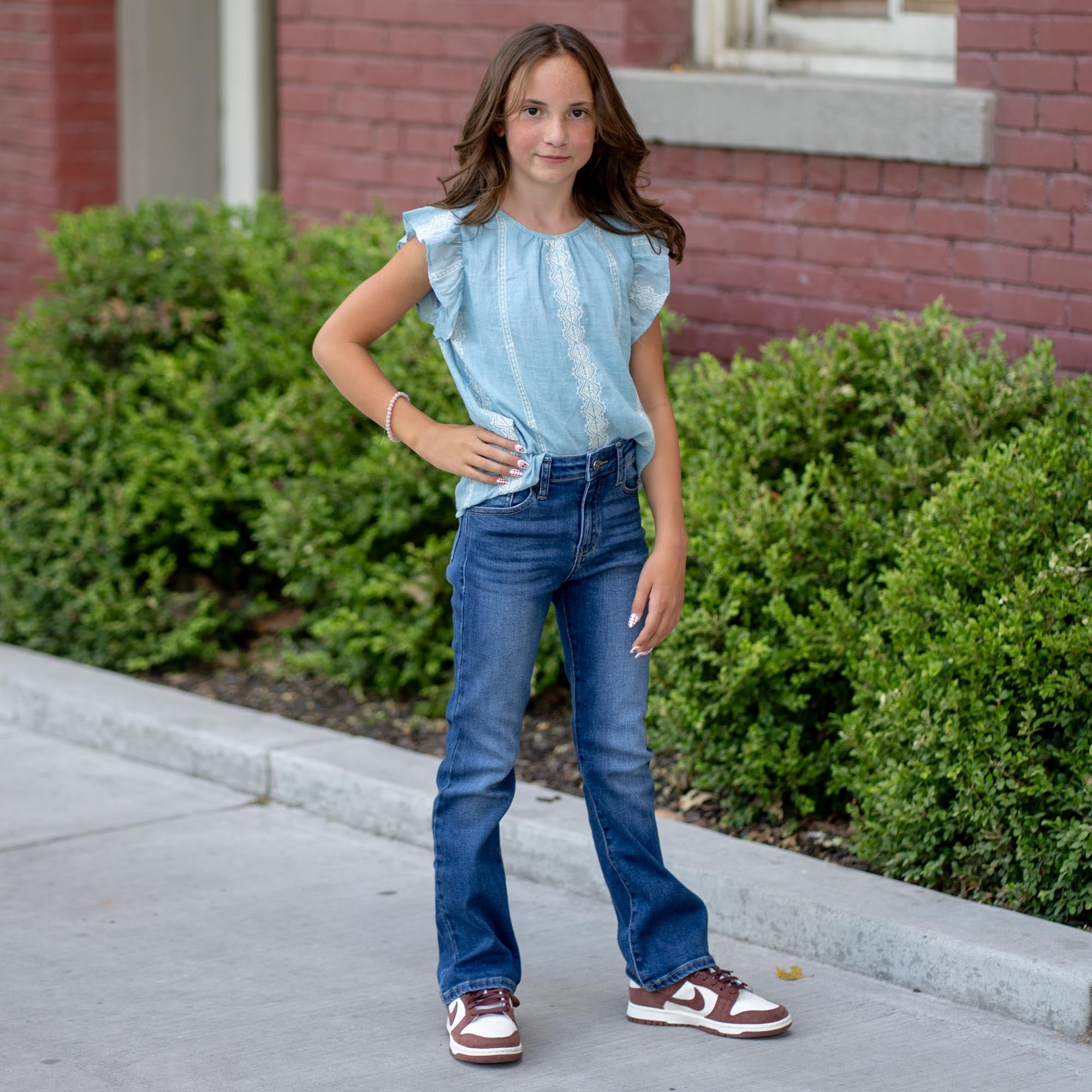 Kids Elaine High Rise Bootcut