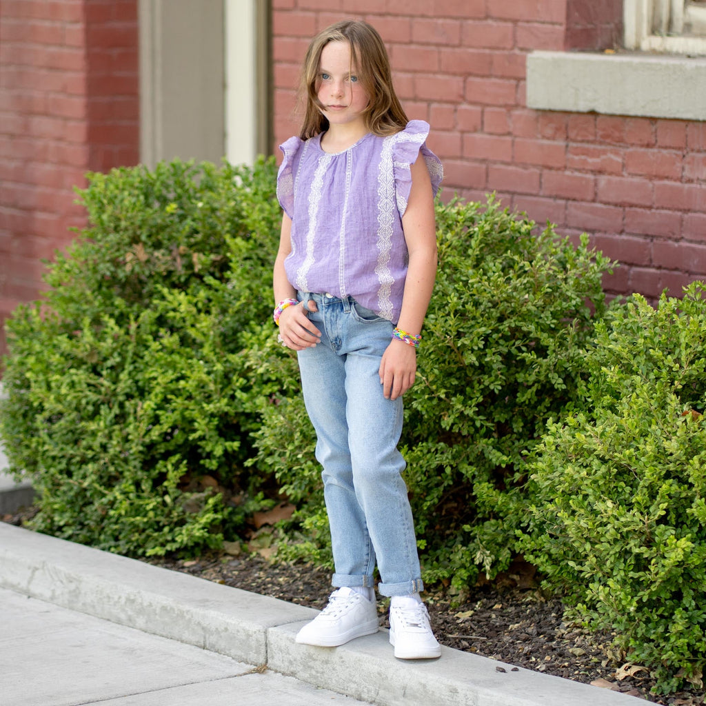 Kids Halo Mid Rise Mini Mom Fit