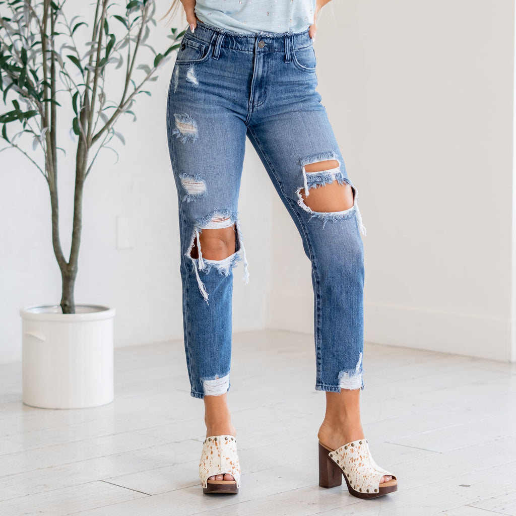 Ariela High Rise Straight Leg