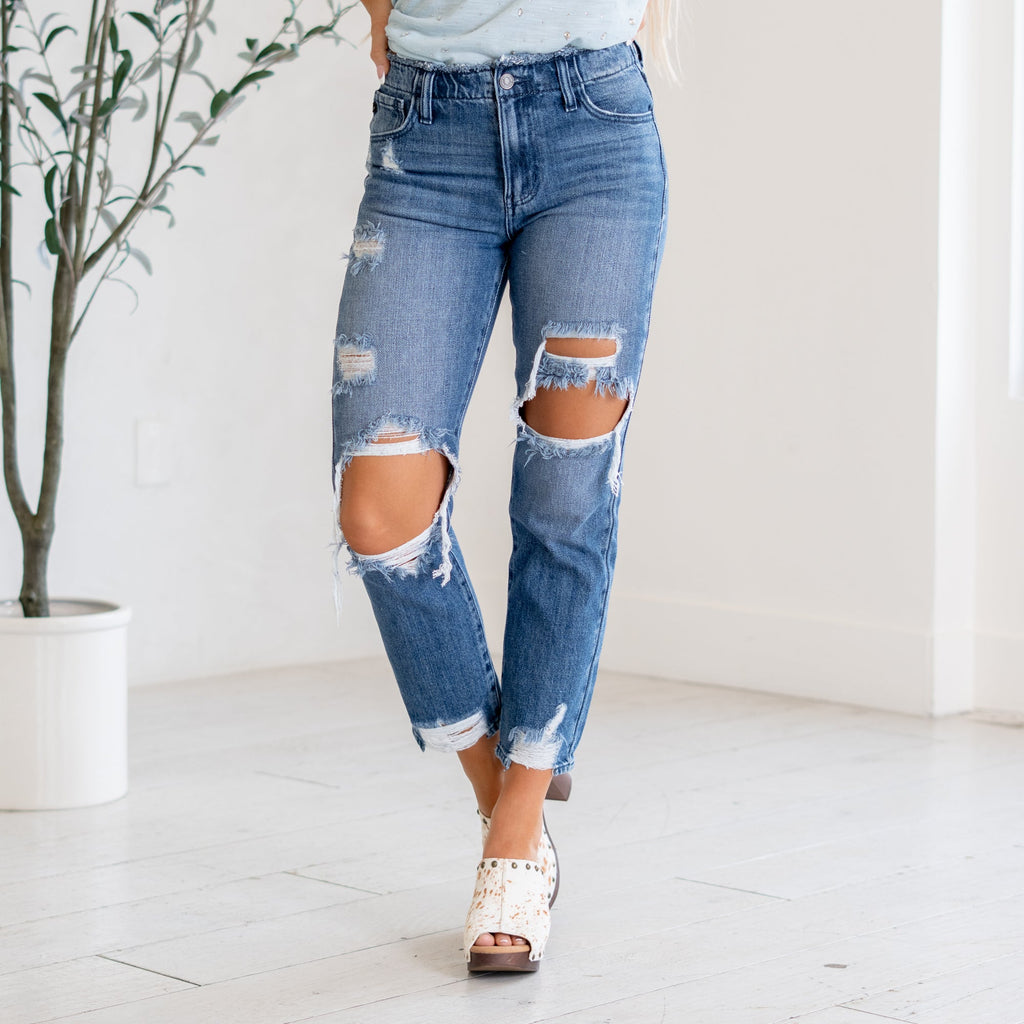 Ariela High Rise Straight Leg