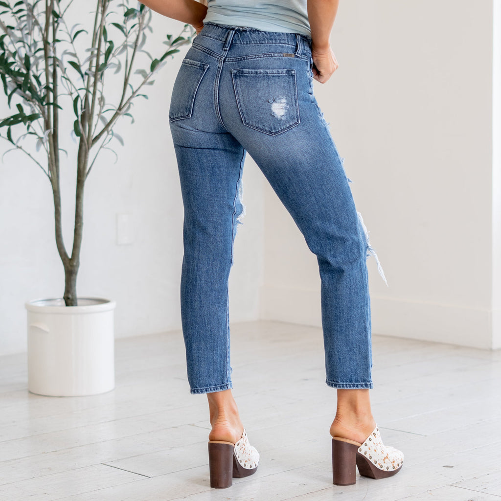 Ariela High Rise Straight Leg