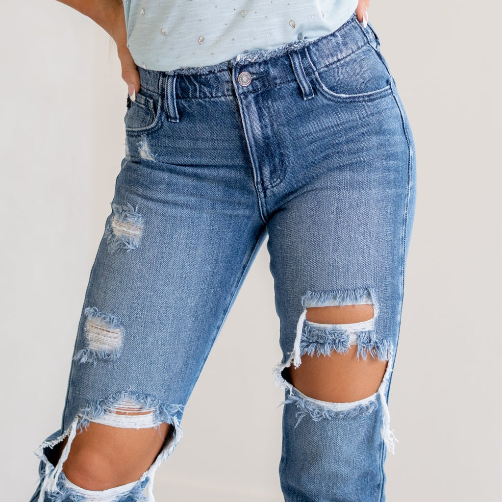 Ariela High Rise Straight Leg