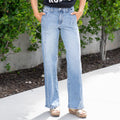 KanCan Skyline High Rise Wide Jeans - Comfort Stretch Fit