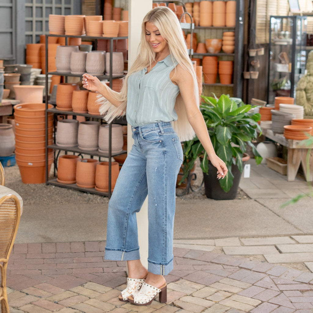 Sally High Rise Wide Leg