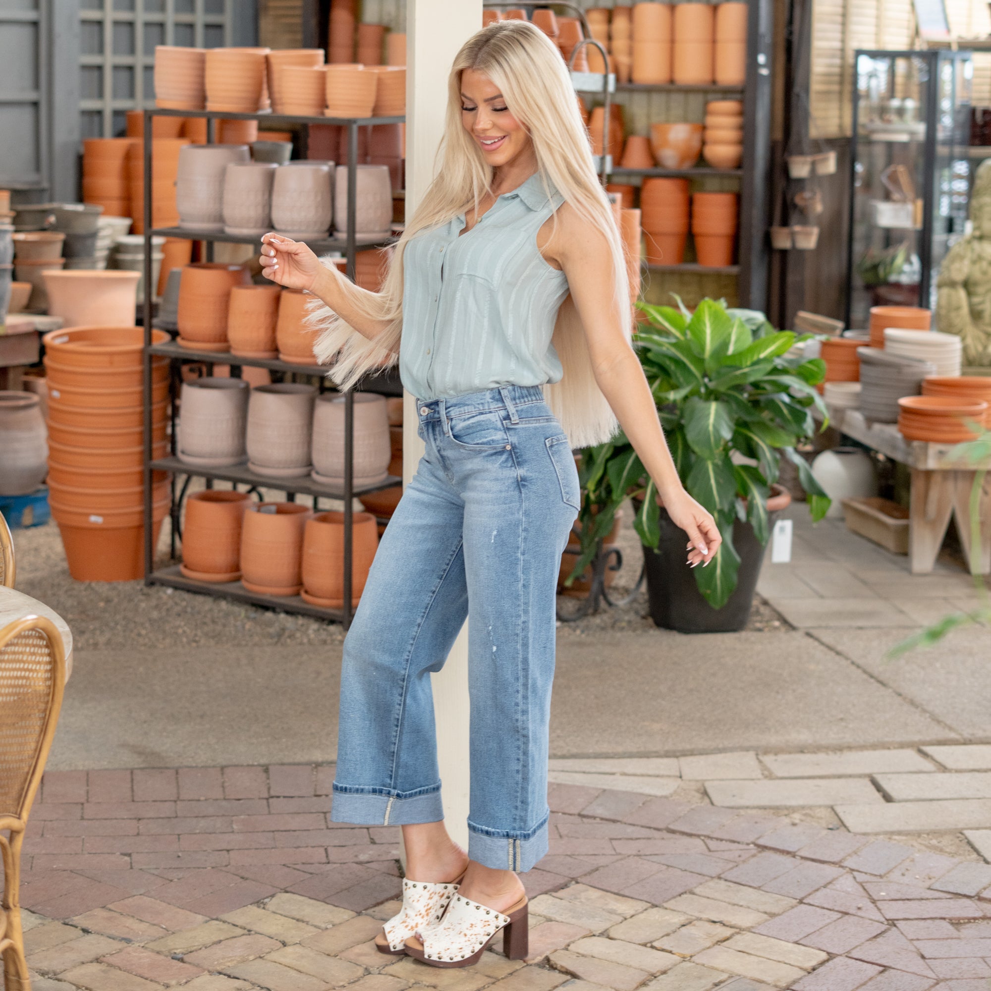 Sally High Rise Wide Leg