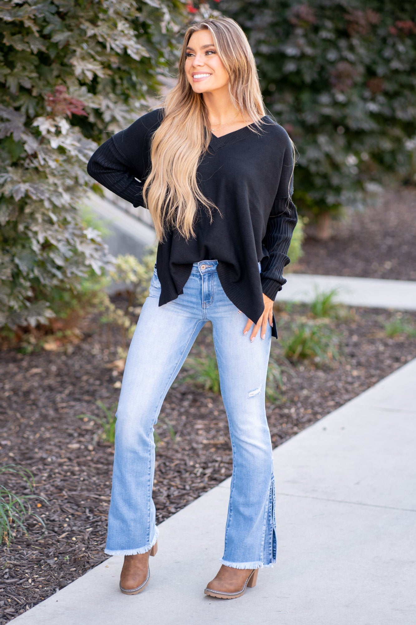 KanCan Lizzie Mid Rise Bootcut