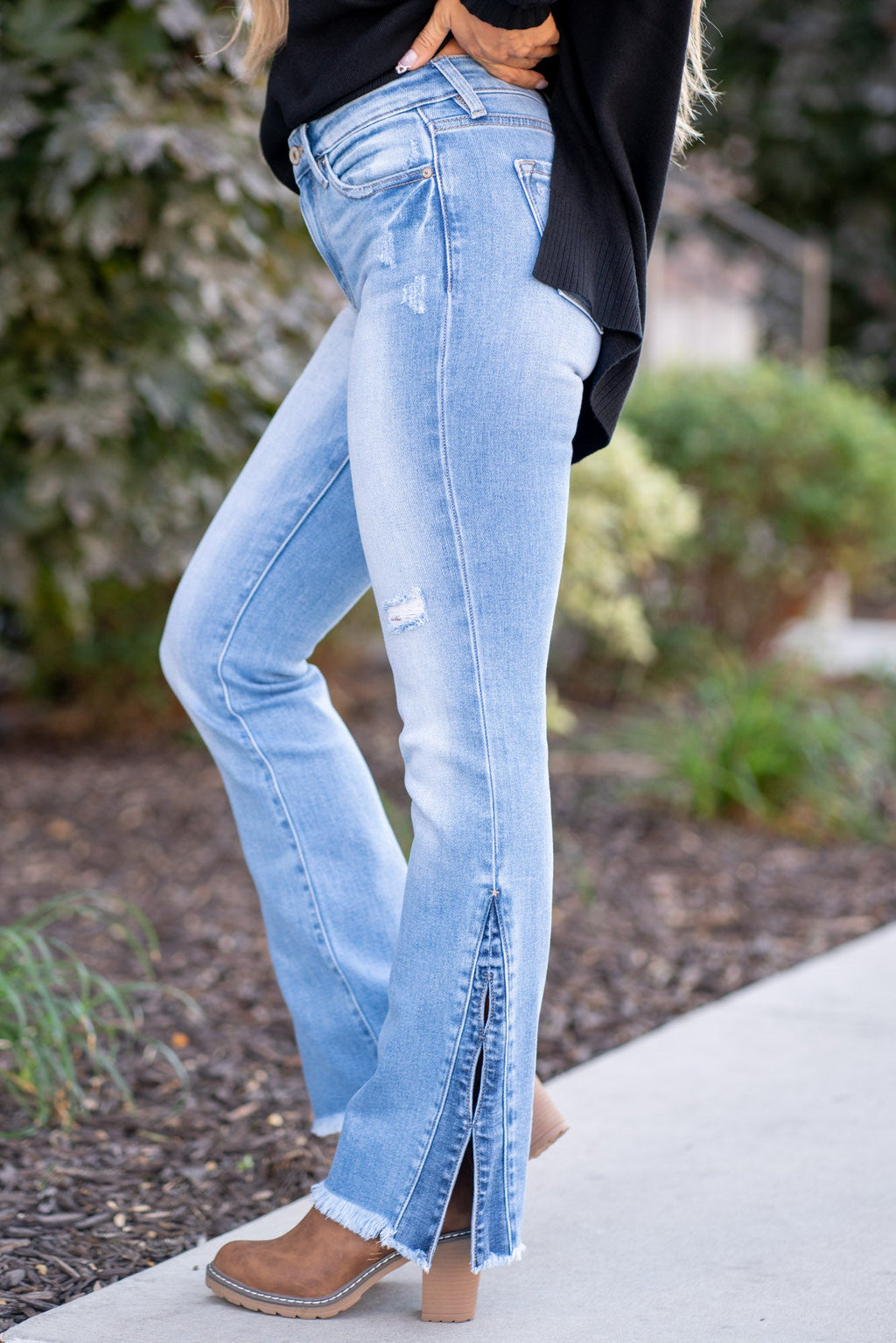 KanCan Lizzie Mid Rise Bootcut