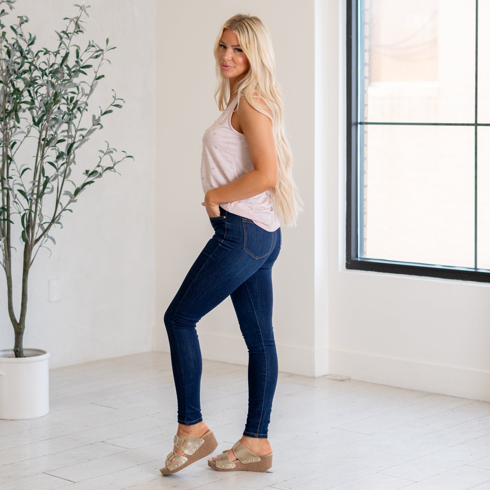 Hallie Ultra High Rise Super Skinny