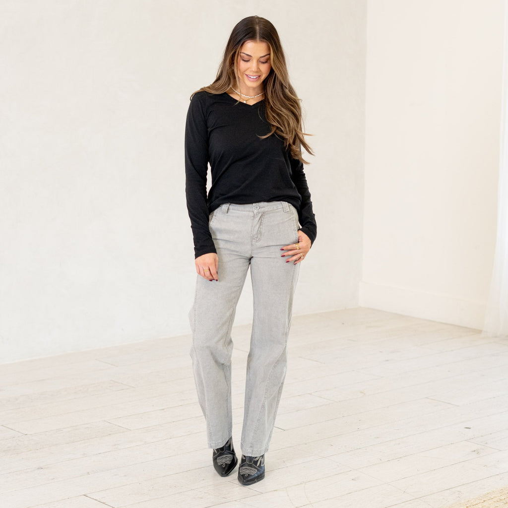 Suzi High Rise Wide Leg