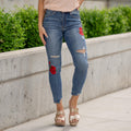 Isla High Rise Ankle Skinny