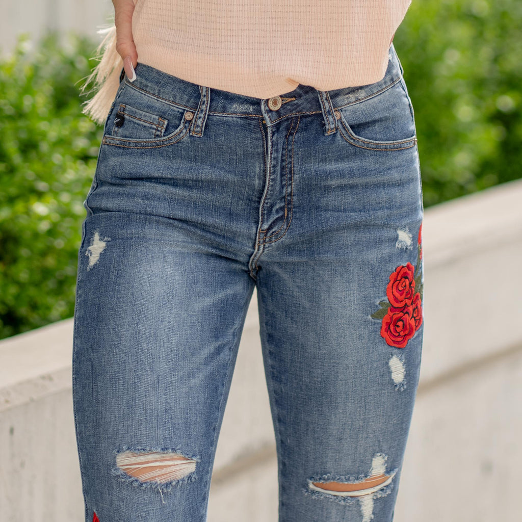 Isla High Rise Ankle Skinny