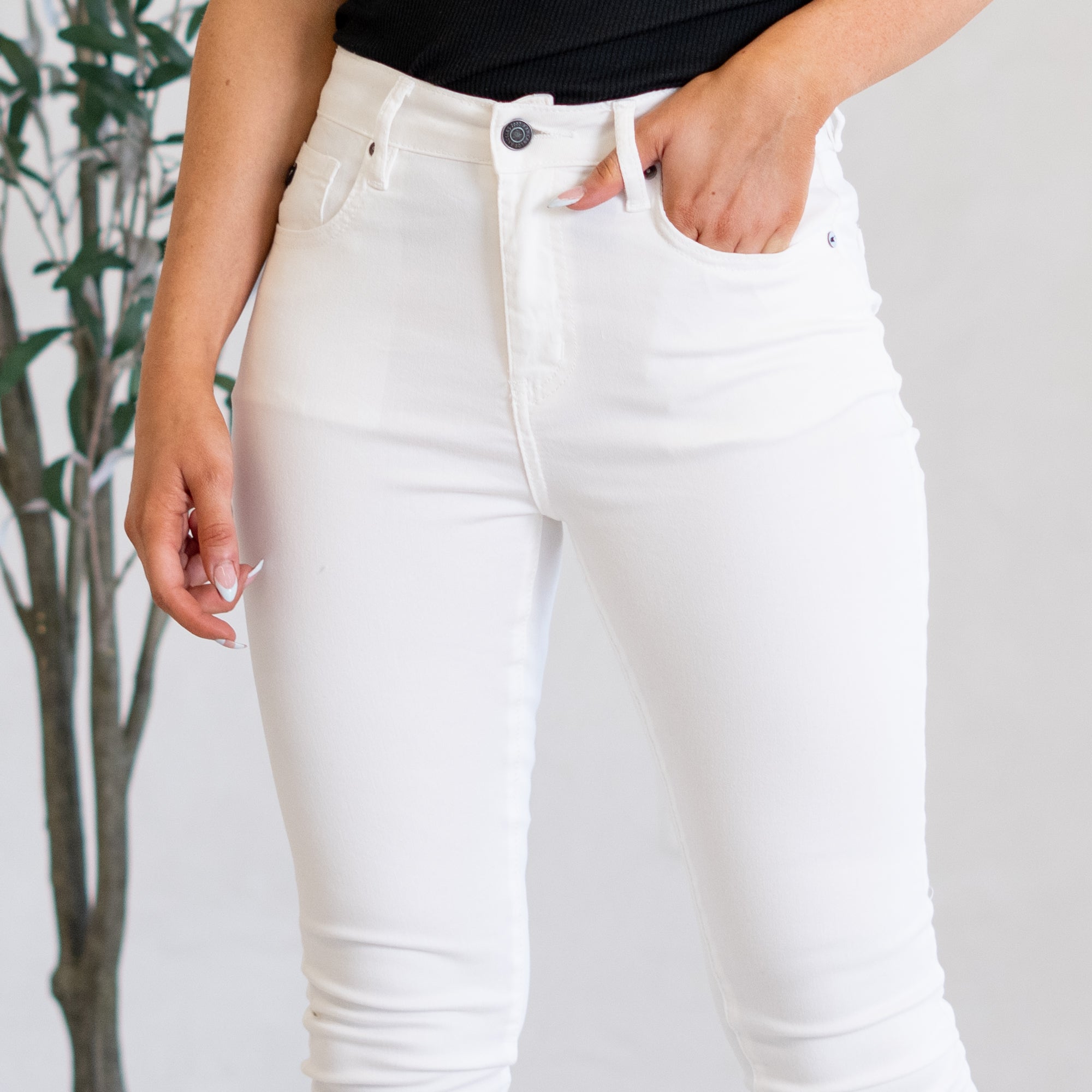 Effie High Rise Curvy Skinny
