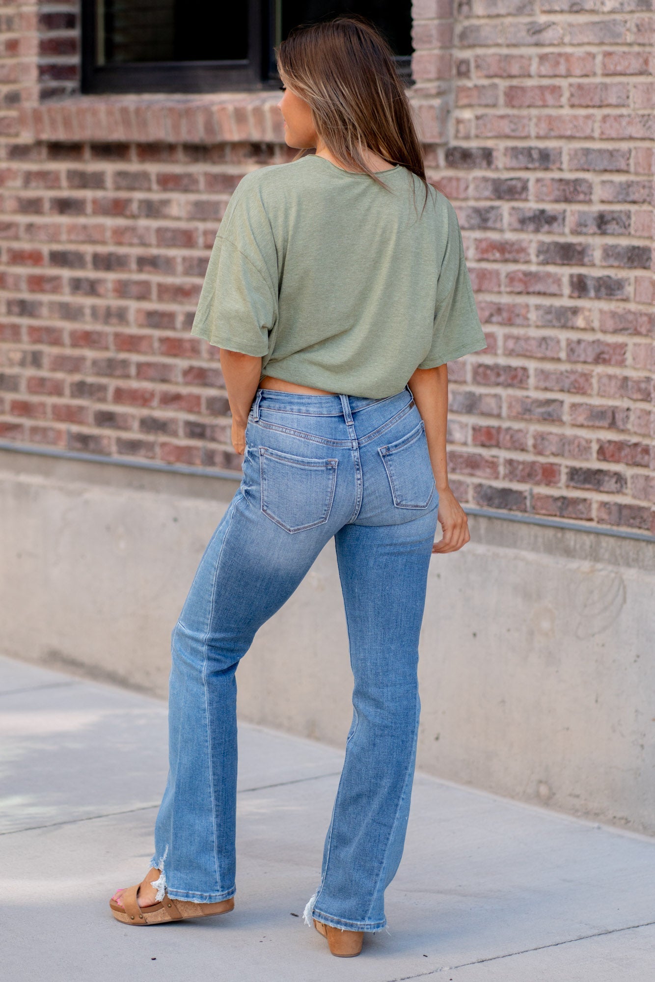 Hope Mid Rise Bootcut Jeans