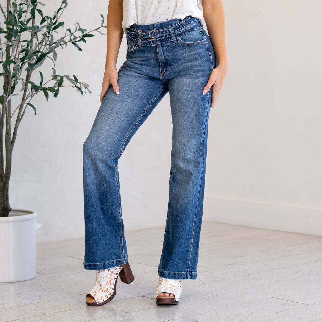 Katnis High Rise Holly Flare