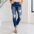 KanCan Haven Ultra High Rise Slim Straight Leg