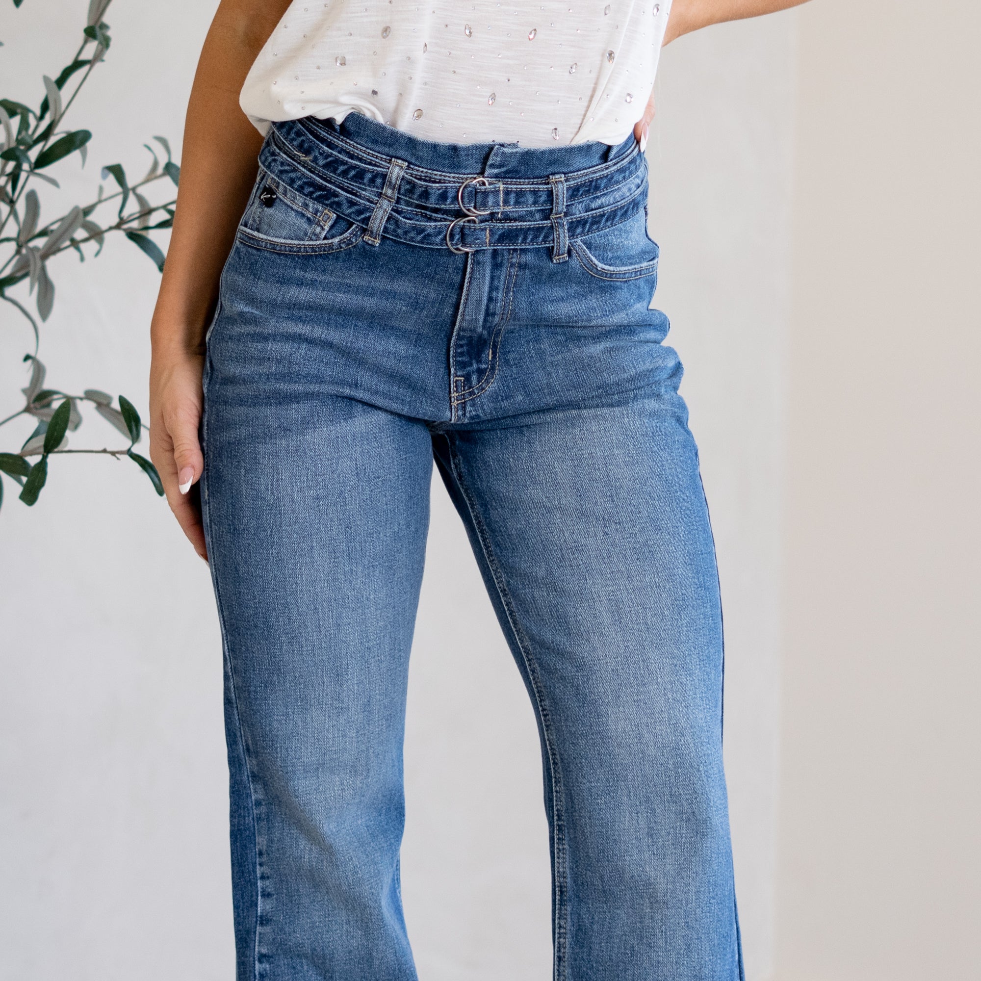 Katnis High Rise Holly Flare