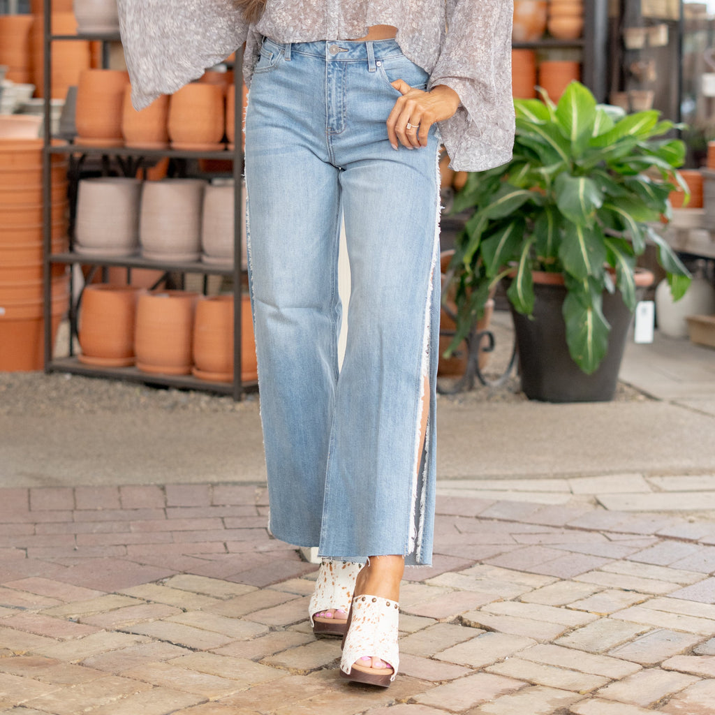 Haiden High Rise Ankle Wide Leg