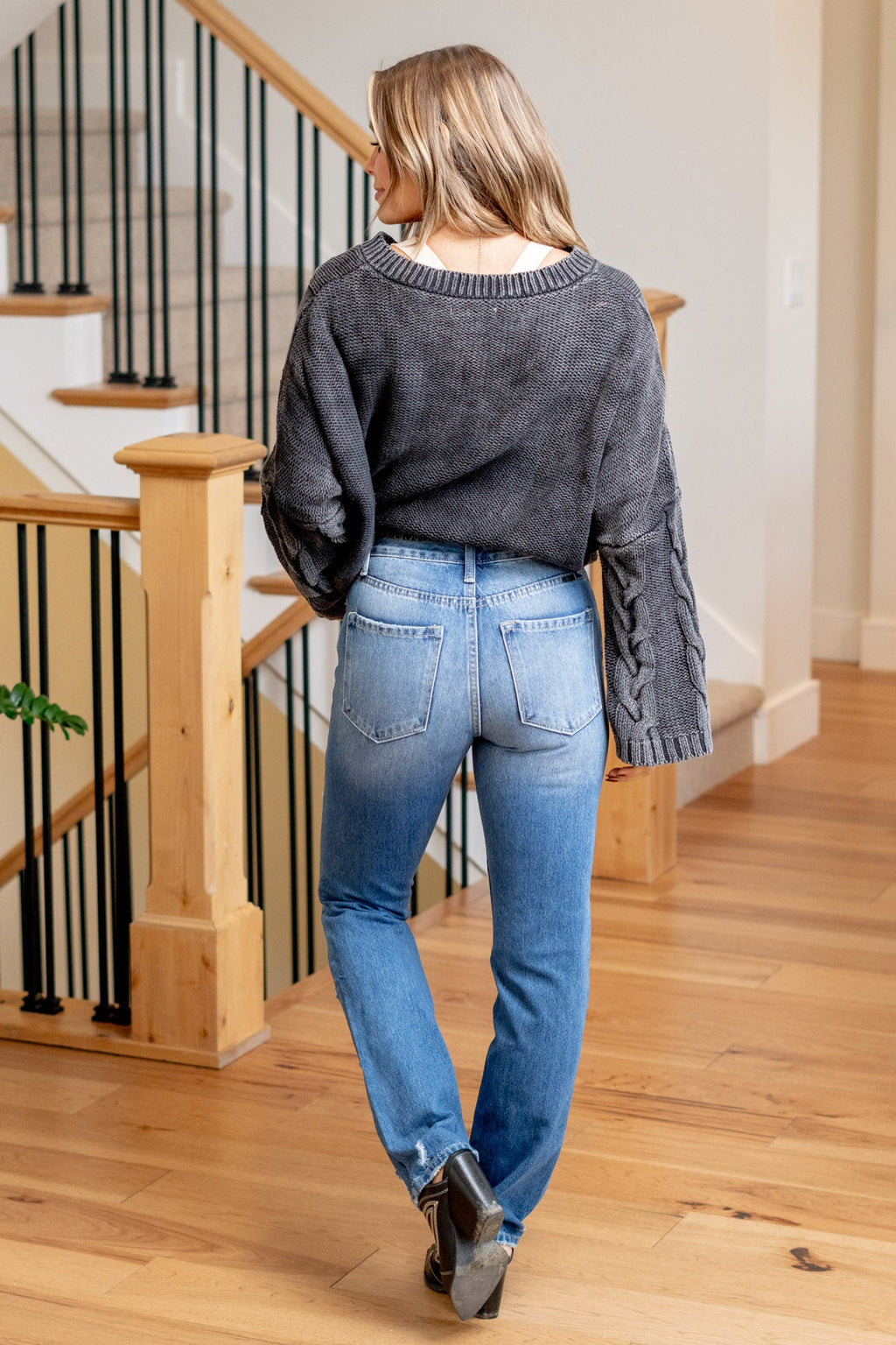 Ashland High Rise Slim Straight Leg
