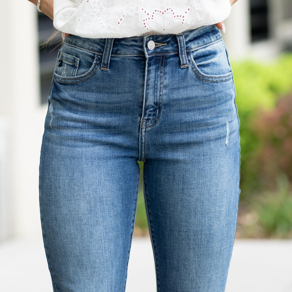 Curvy Tana High Rise Wide Flare