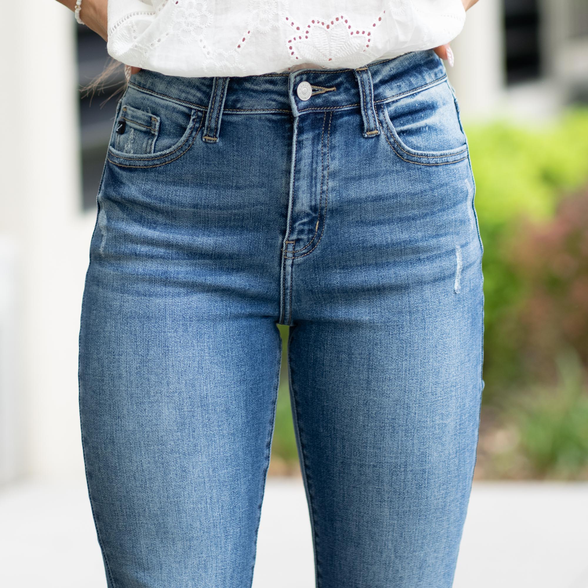 Curvy Tana High Rise Wide Flare
