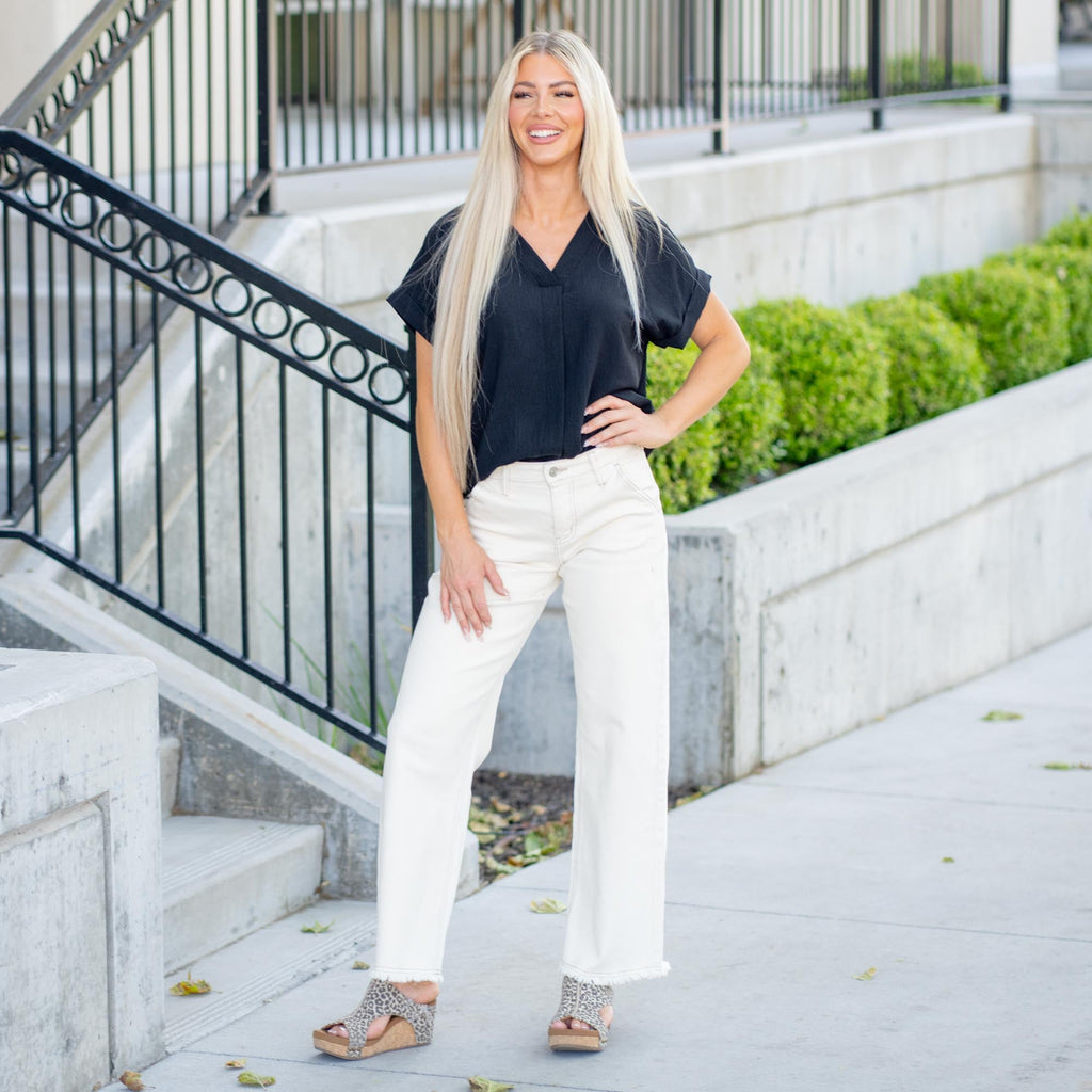 Grace High Rise Wide Leg