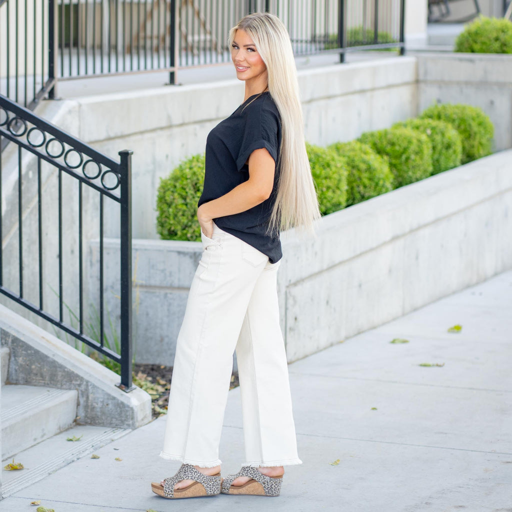Grace High Rise Wide Leg