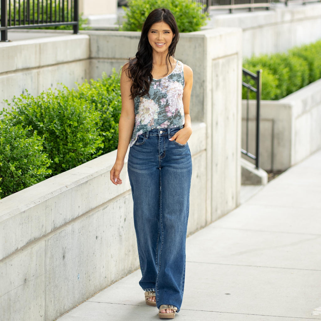 Tiara High Rise Wide Leg