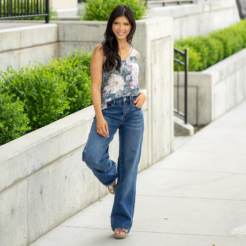 Tiara High Rise Wide Leg
