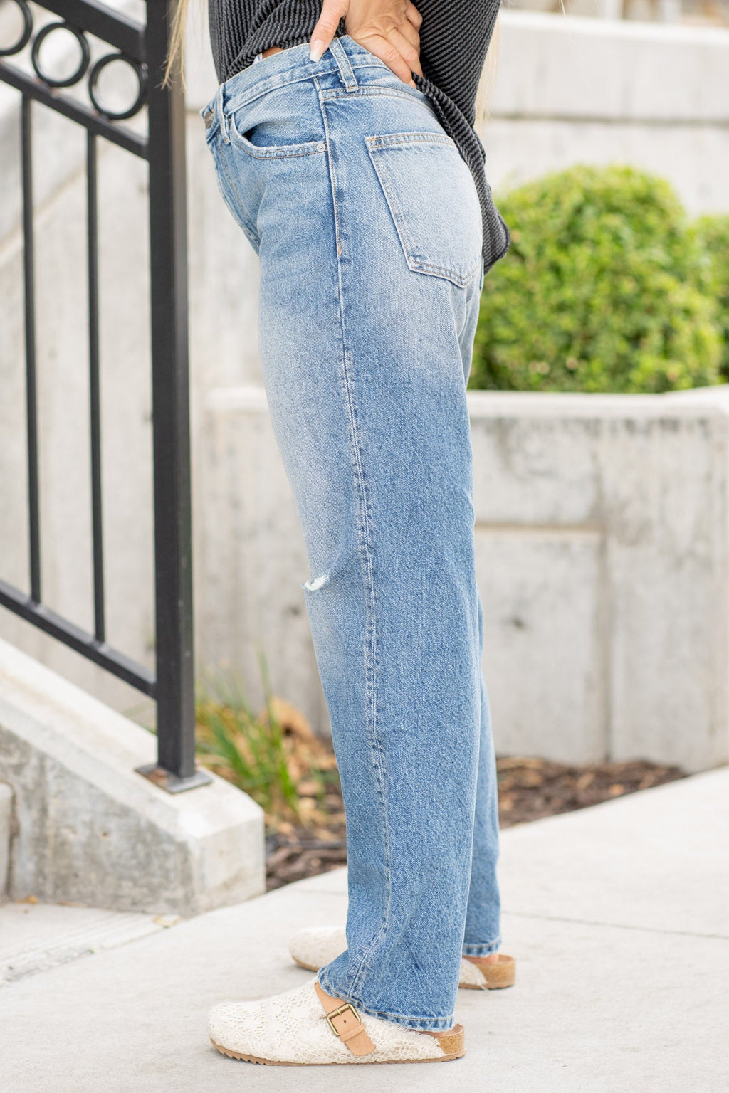 Quincy High Rise Dad Fit