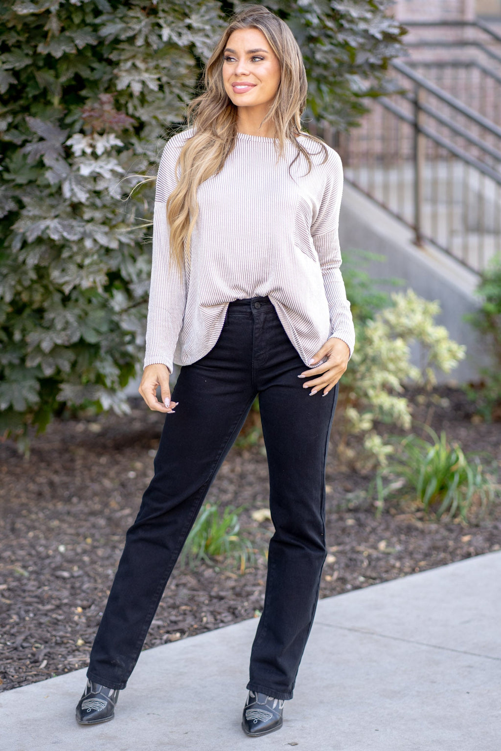 Princess High Rise Straight Leg