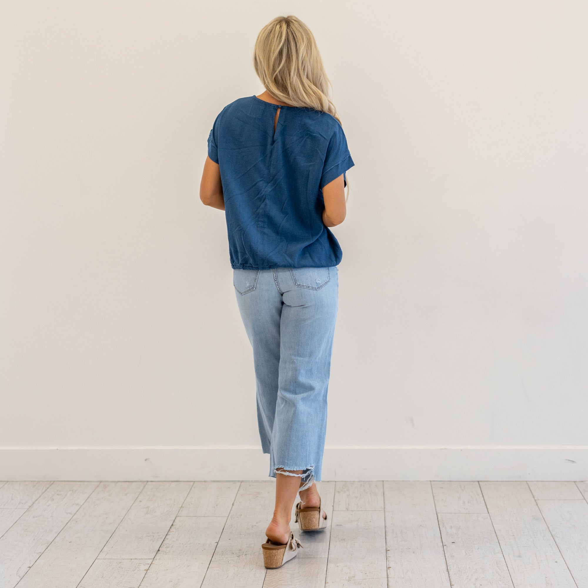 Mariyah Ultra High Rise Cropped Wide Leg