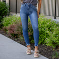 Kaleen High Rise Ankle Skinny