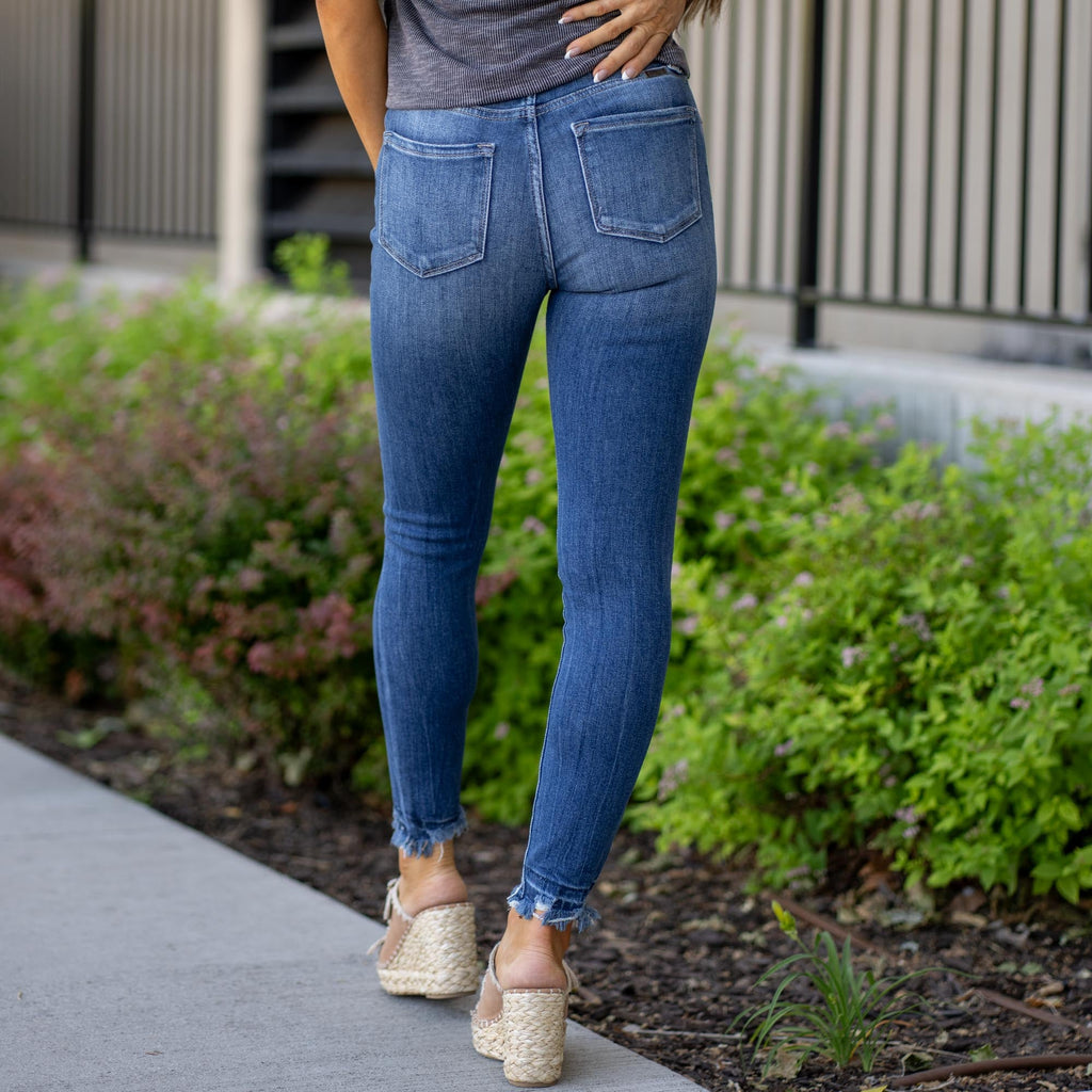 Kaleen High Rise Ankle Skinny
