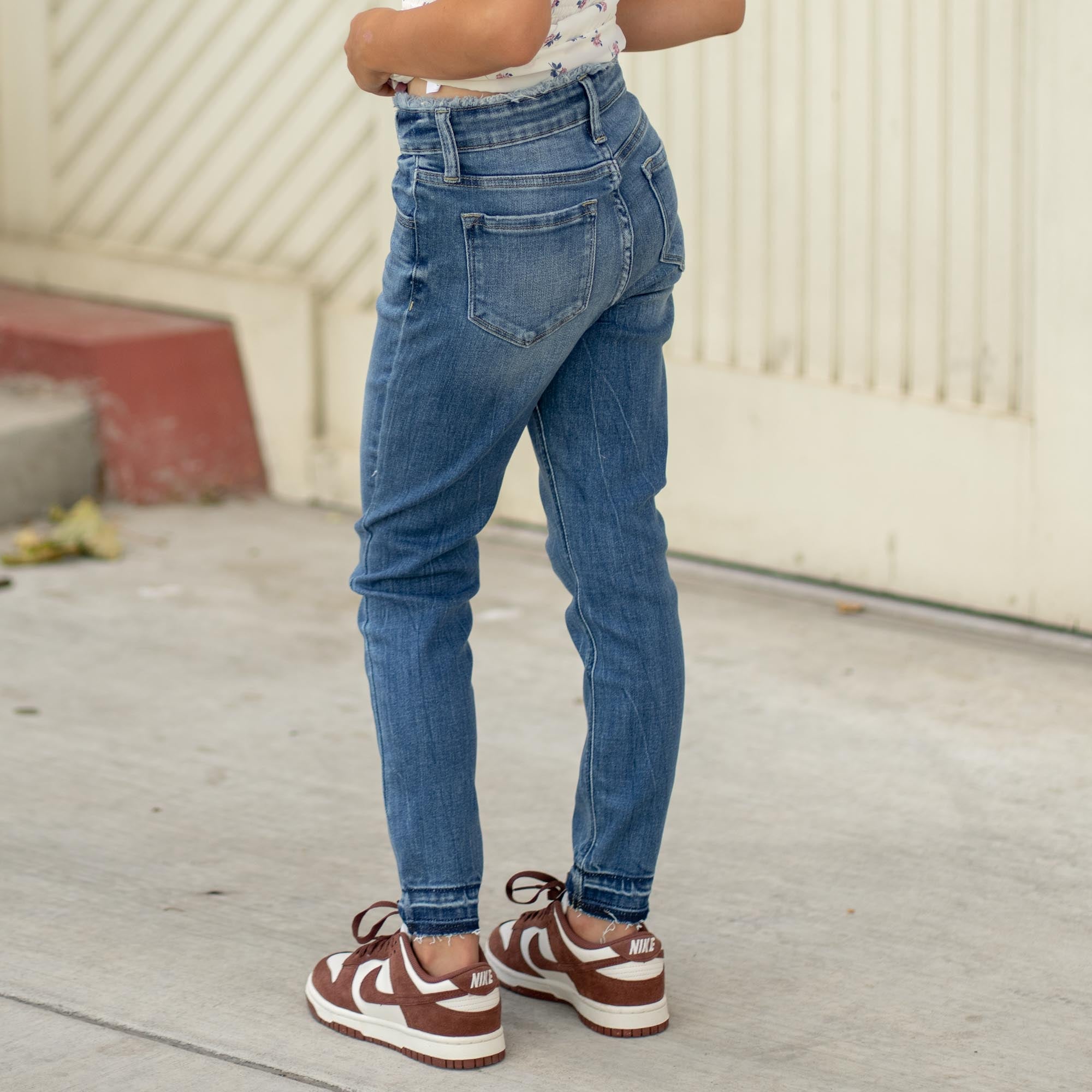 Kids Pomey High Rise Ankle Skinny