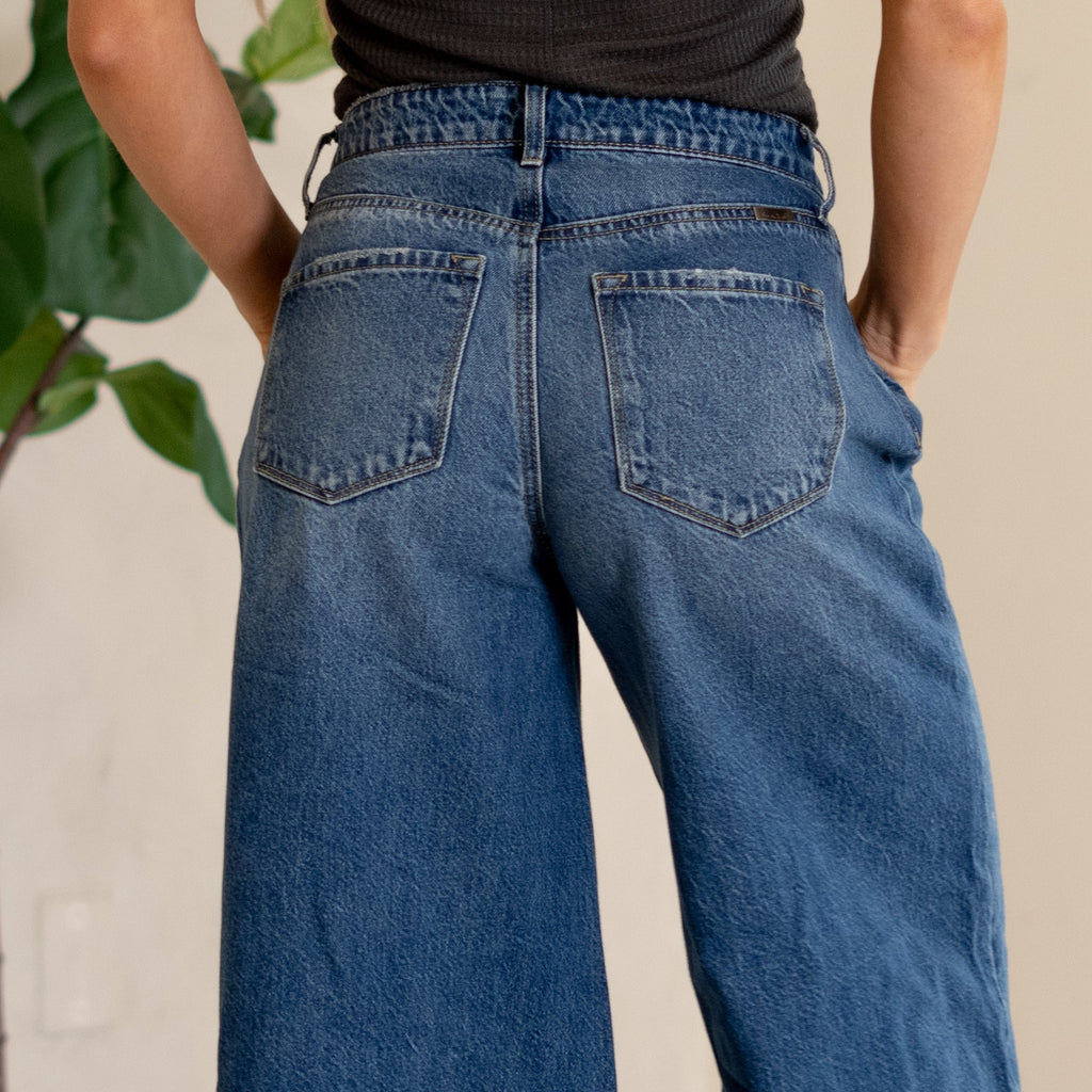 Marley High Rise Super Wide Leg Jeans