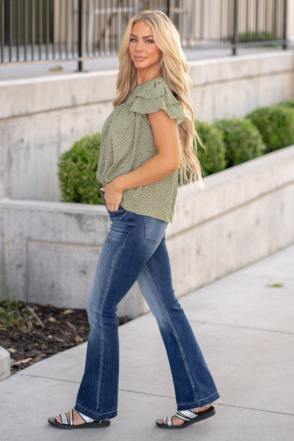 Rowan Mid Rise Flare Jeans