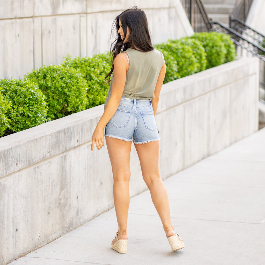 KanCan Eva High Rise Shorts
