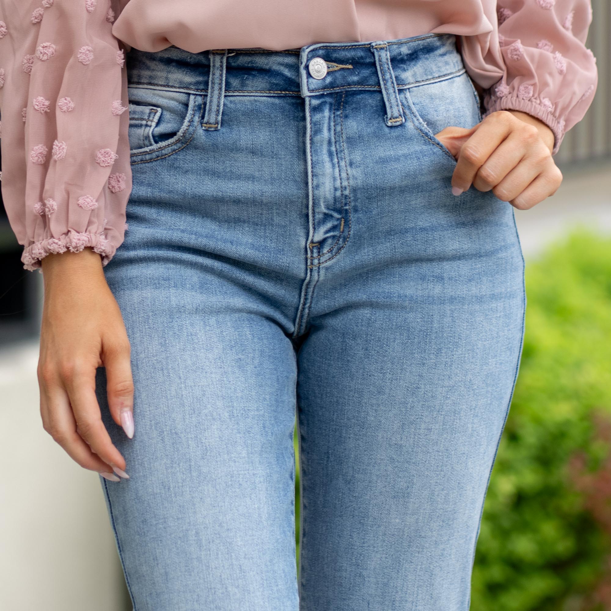 Curvy Fit Dulce High Rise Wide Flare