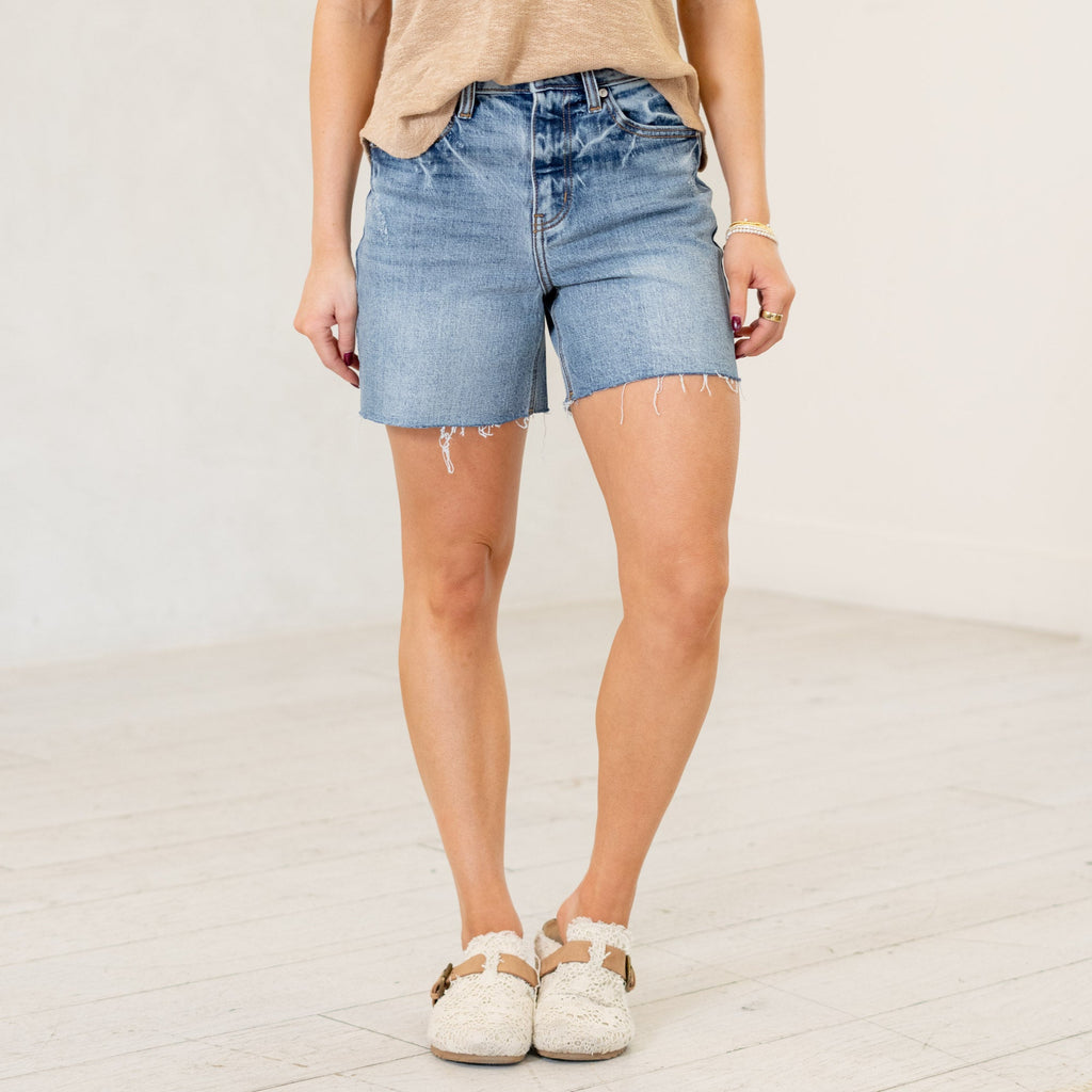 KanCan June High Rise Shorts Regular & Plus