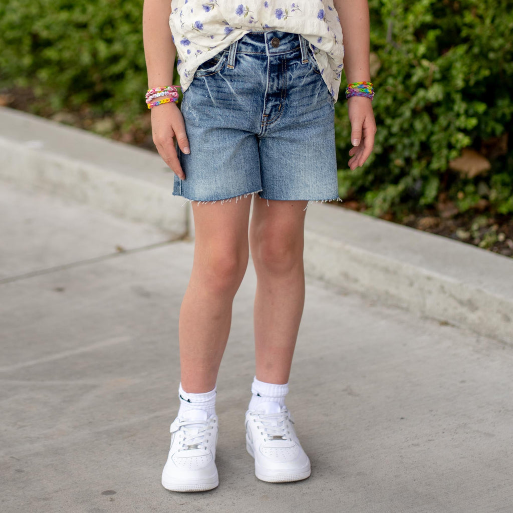 Kids Junie High Rise Shorts