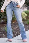 Raven High Rise Skinny Bootcut