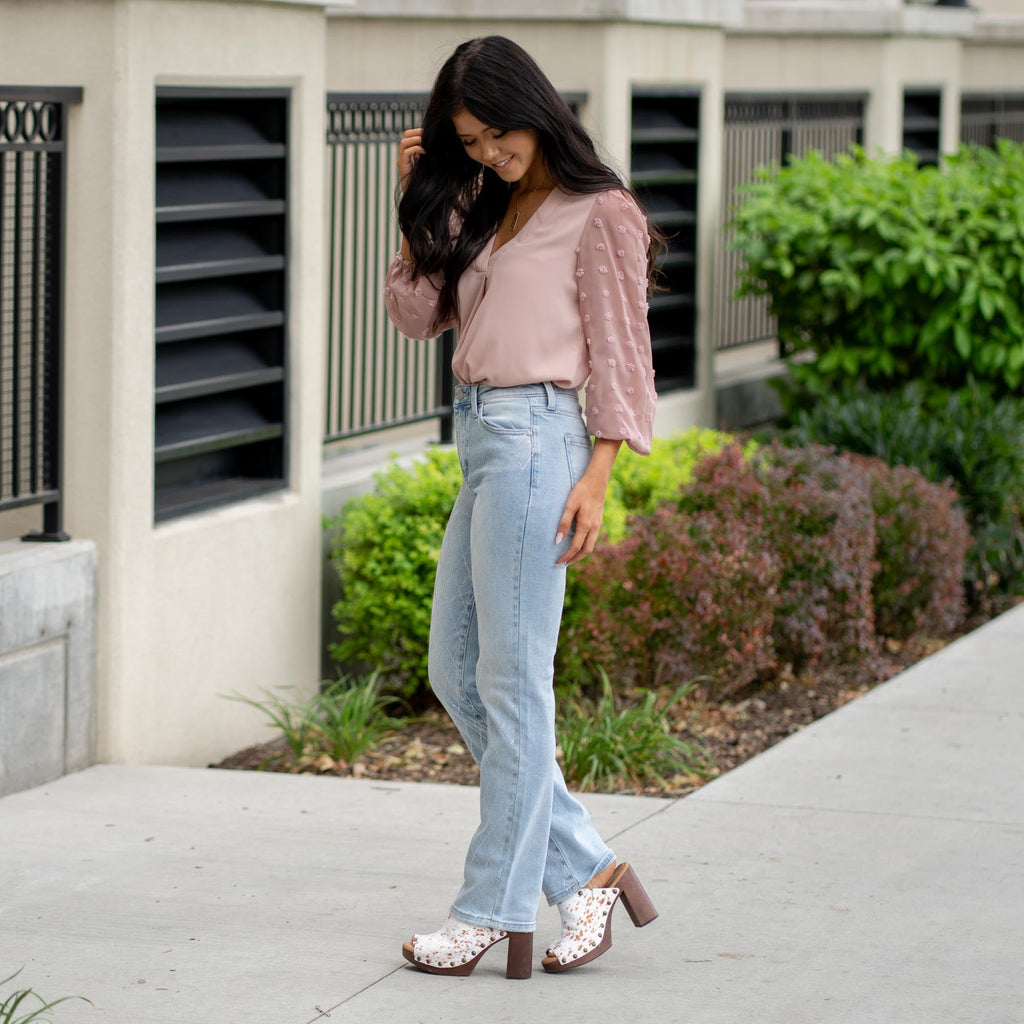 Cheriese High Rise Straight Leg